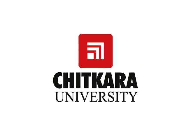 chitkara university logo